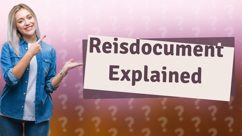Reisdocument Explained
