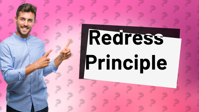 Redress Principle