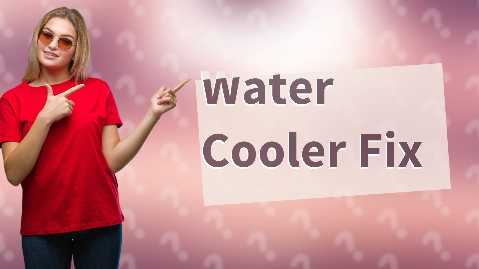 Water Cooler Fix