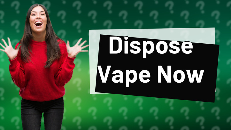 Dispose Vape Now