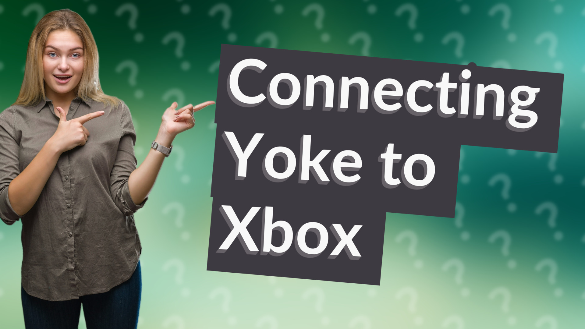 Connecting Yoke to Xbox