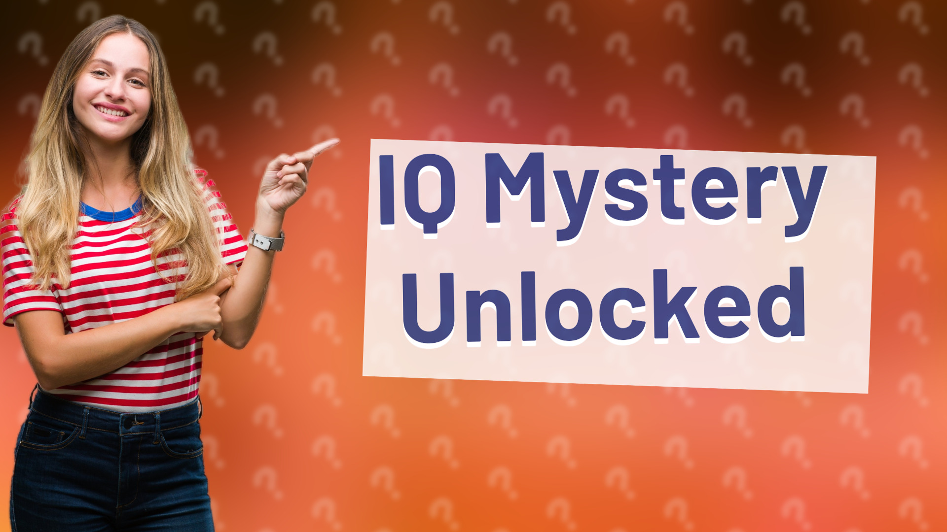 IQ Mystery Unlocked