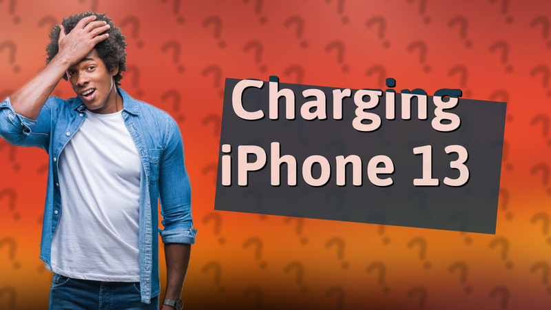 Charging iPhone 13