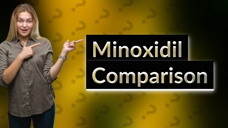 Minoxidil Comparison