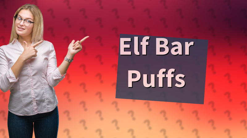 Elf Bar Puffs