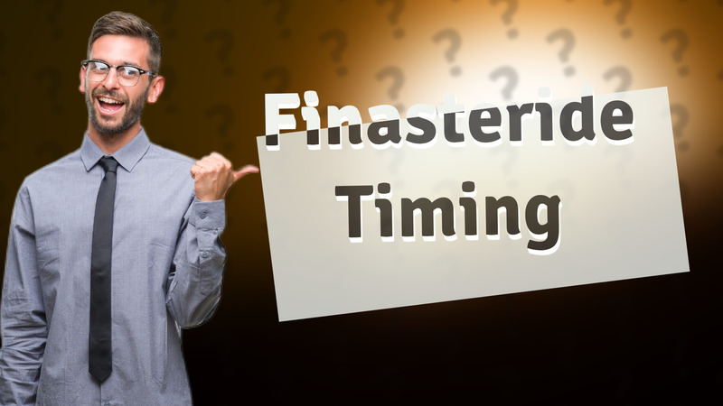 Finasteride Timing