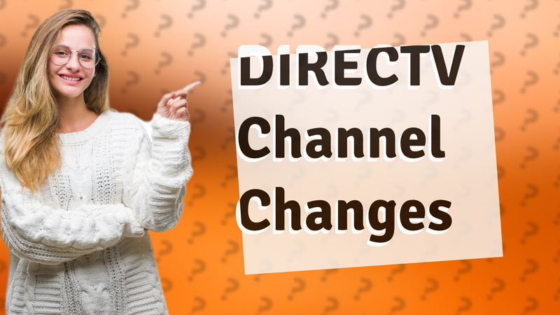 DIRECTV Channel Changes