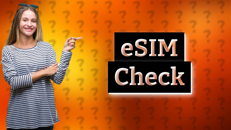 eSIM Check