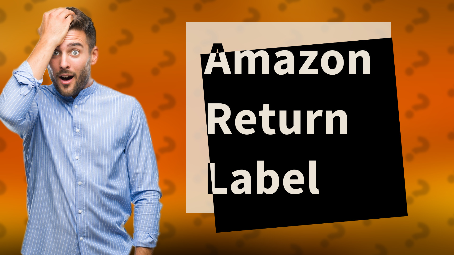 Amazon Return Label