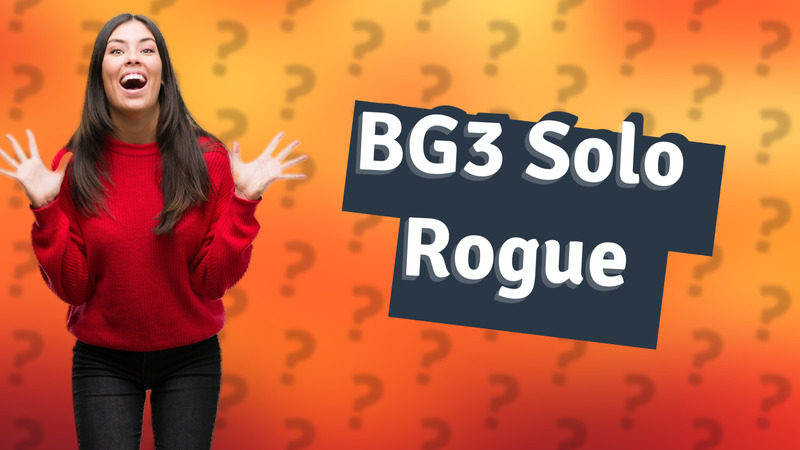 BG3 Solo Rogue