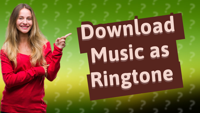 Download Music as Ringtone