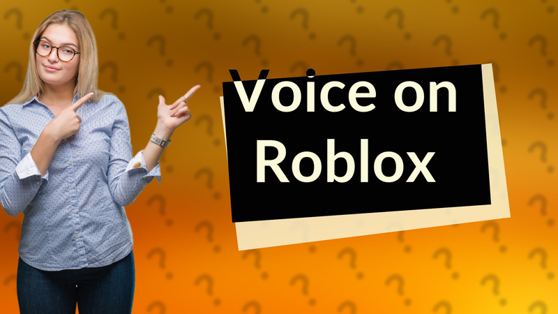 Voice on Roblox