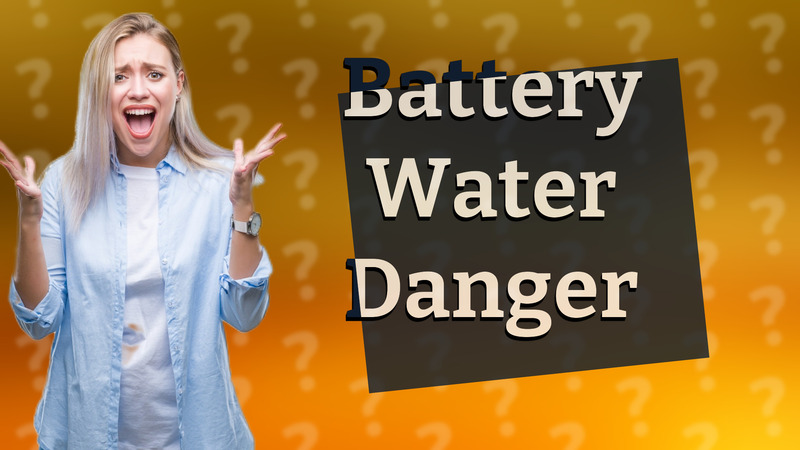 Battery Water Danger