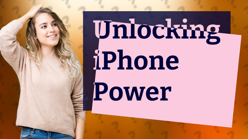 Unlocking iPhone Power