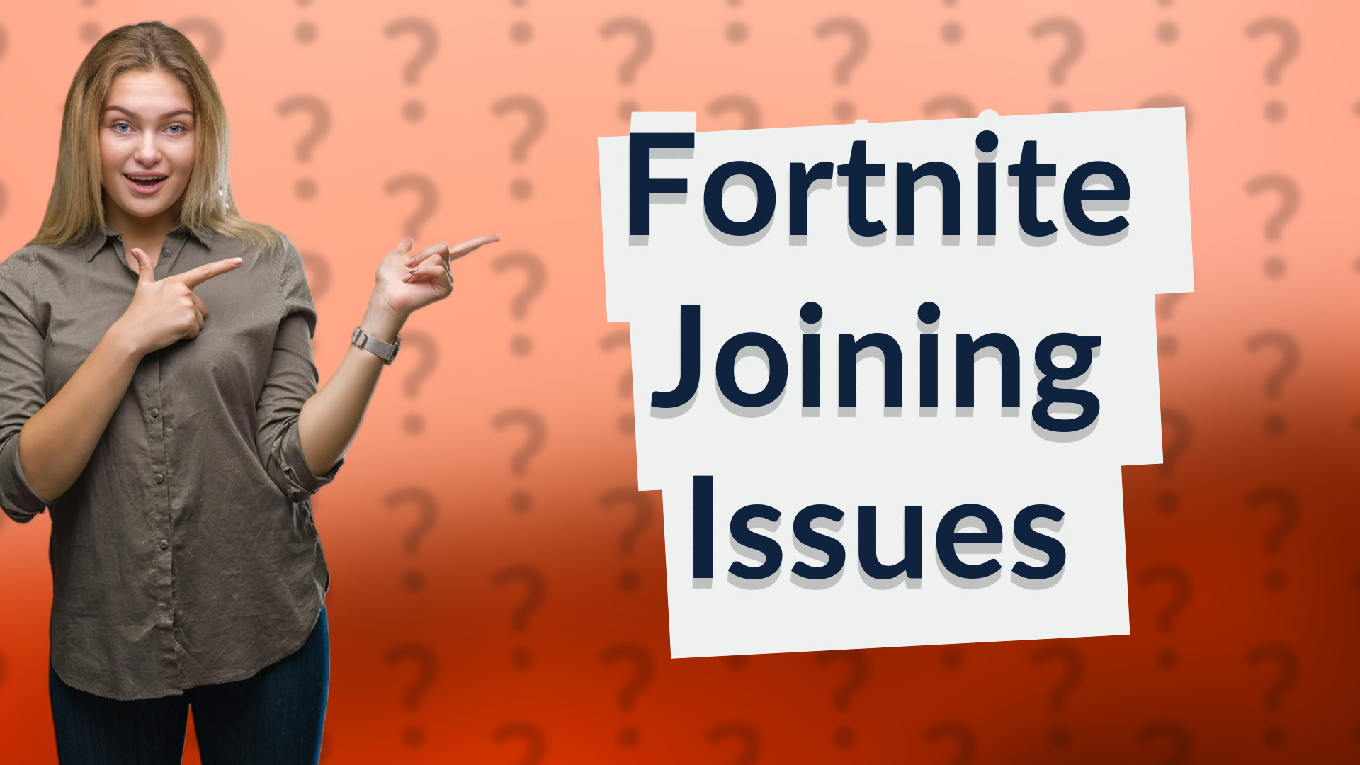 Fortnite Joining Issues