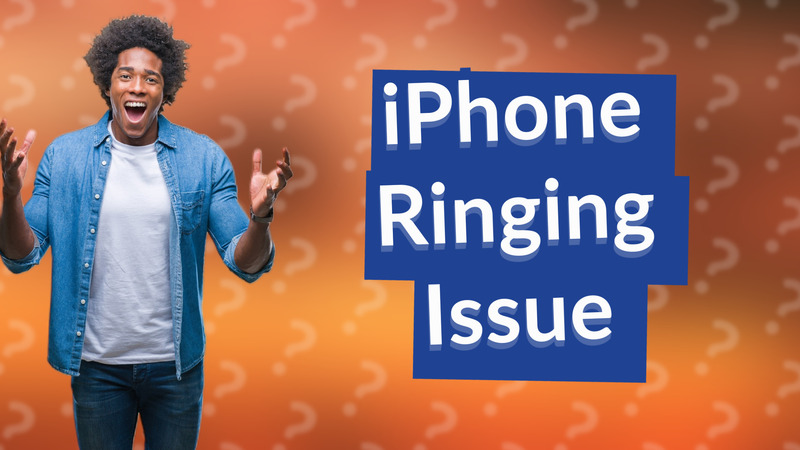 iPhone Ringing Issue