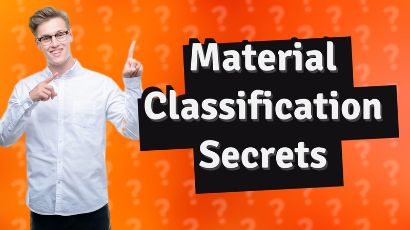 Material Classification Secrets
