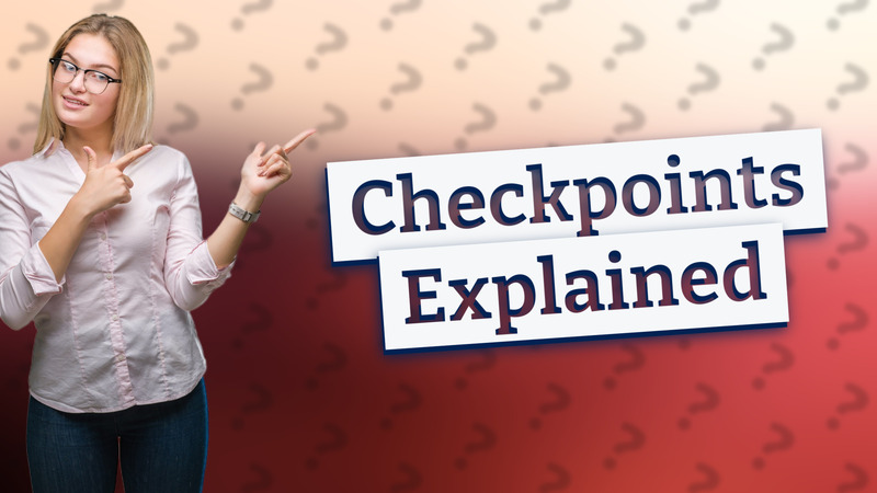 Checkpoints Explained