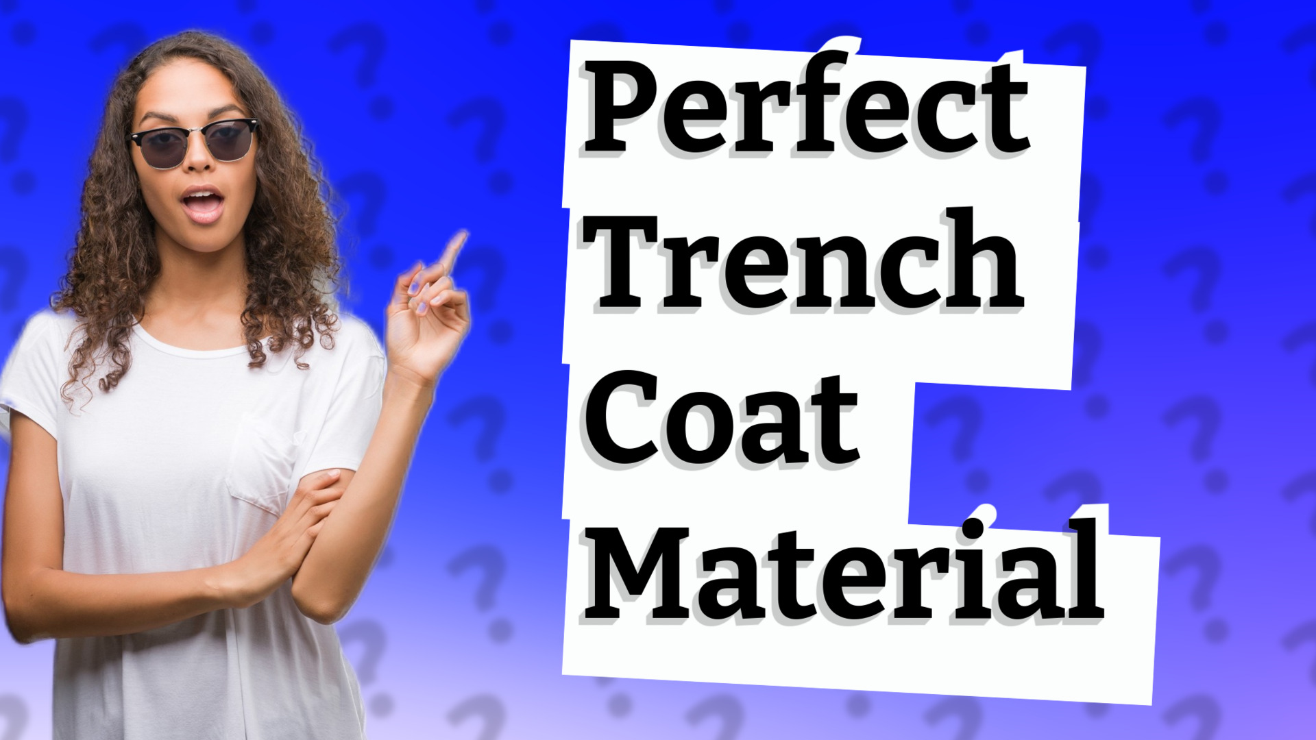 Perfect Trench Coat Material