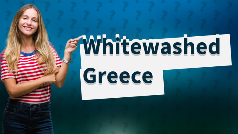 Whitewashed Greece