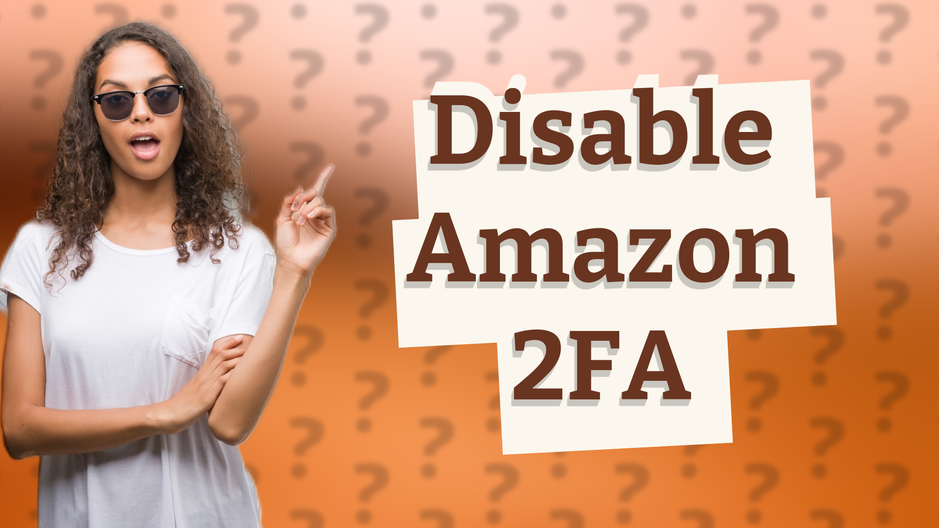 Disable Amazon 2FA