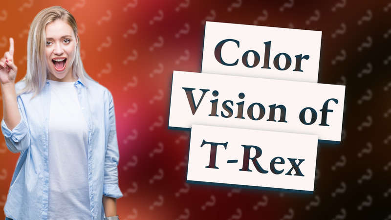 Color Vision of T-Rex