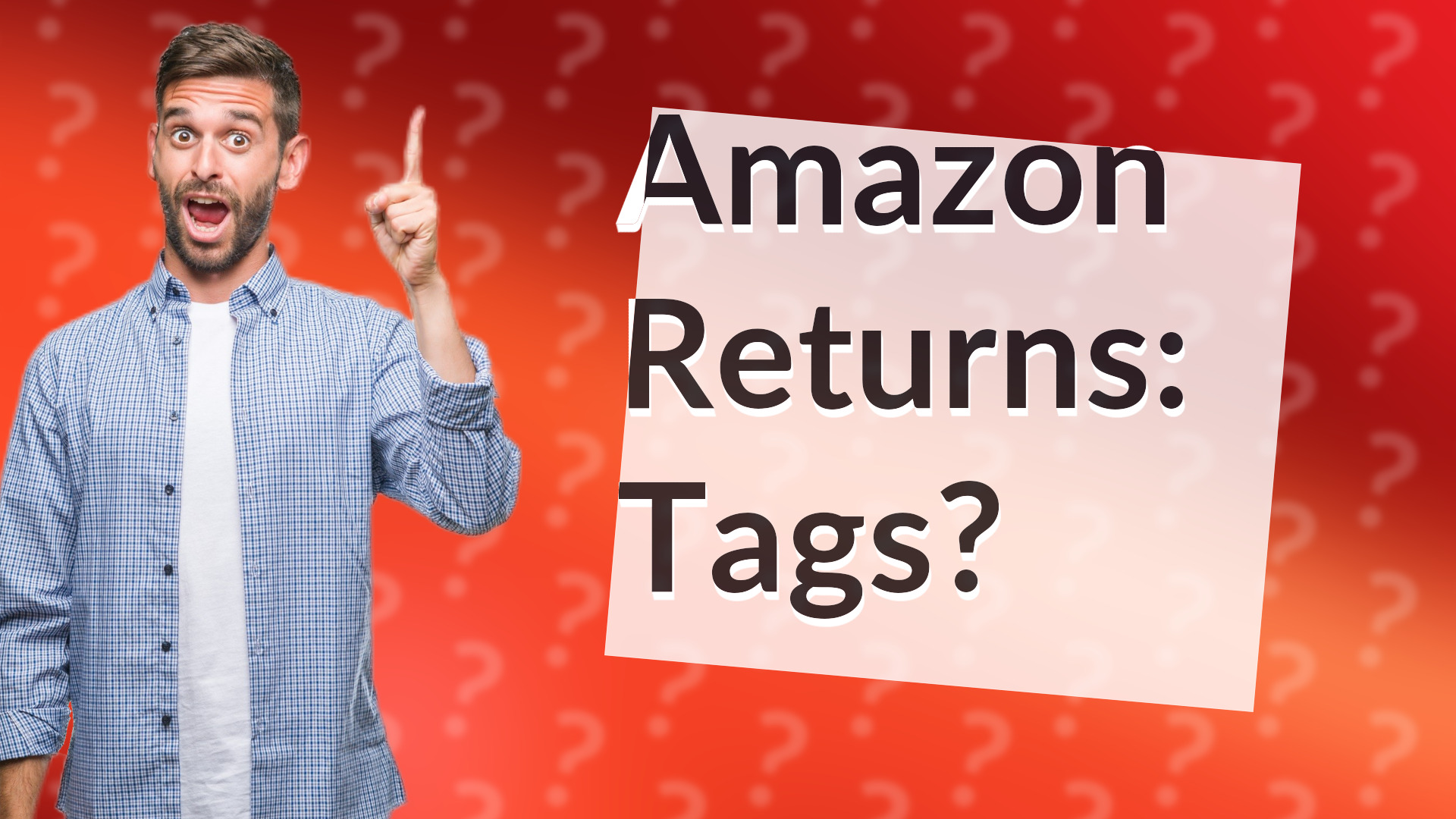 Amazon Returns: Tags?