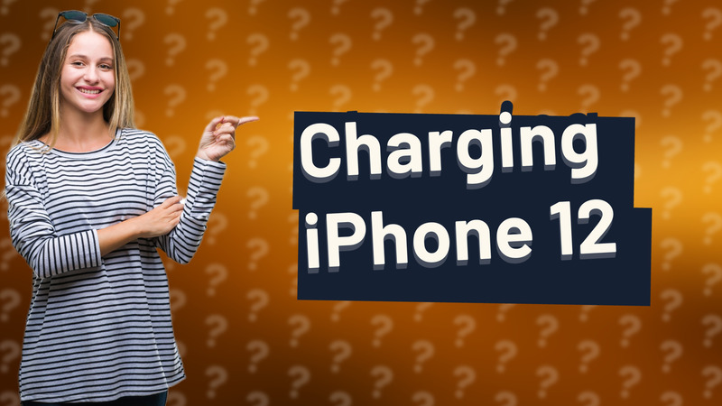 Charging iPhone 12