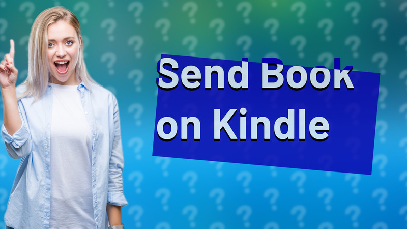 Send Book on Kindle