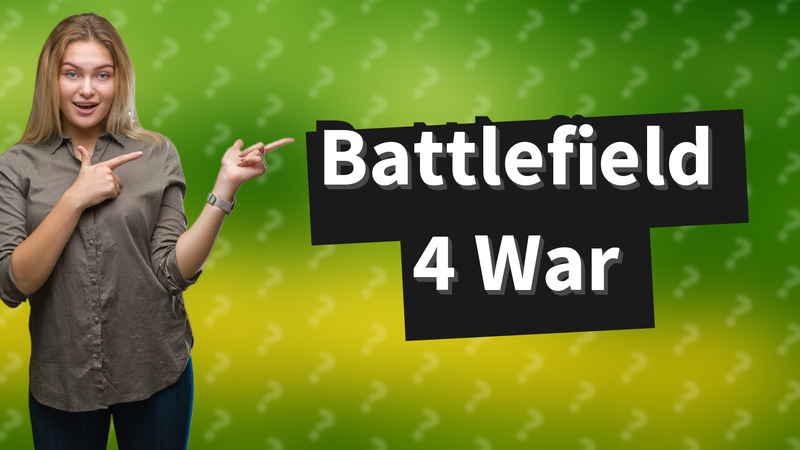 Battlefield 4 War