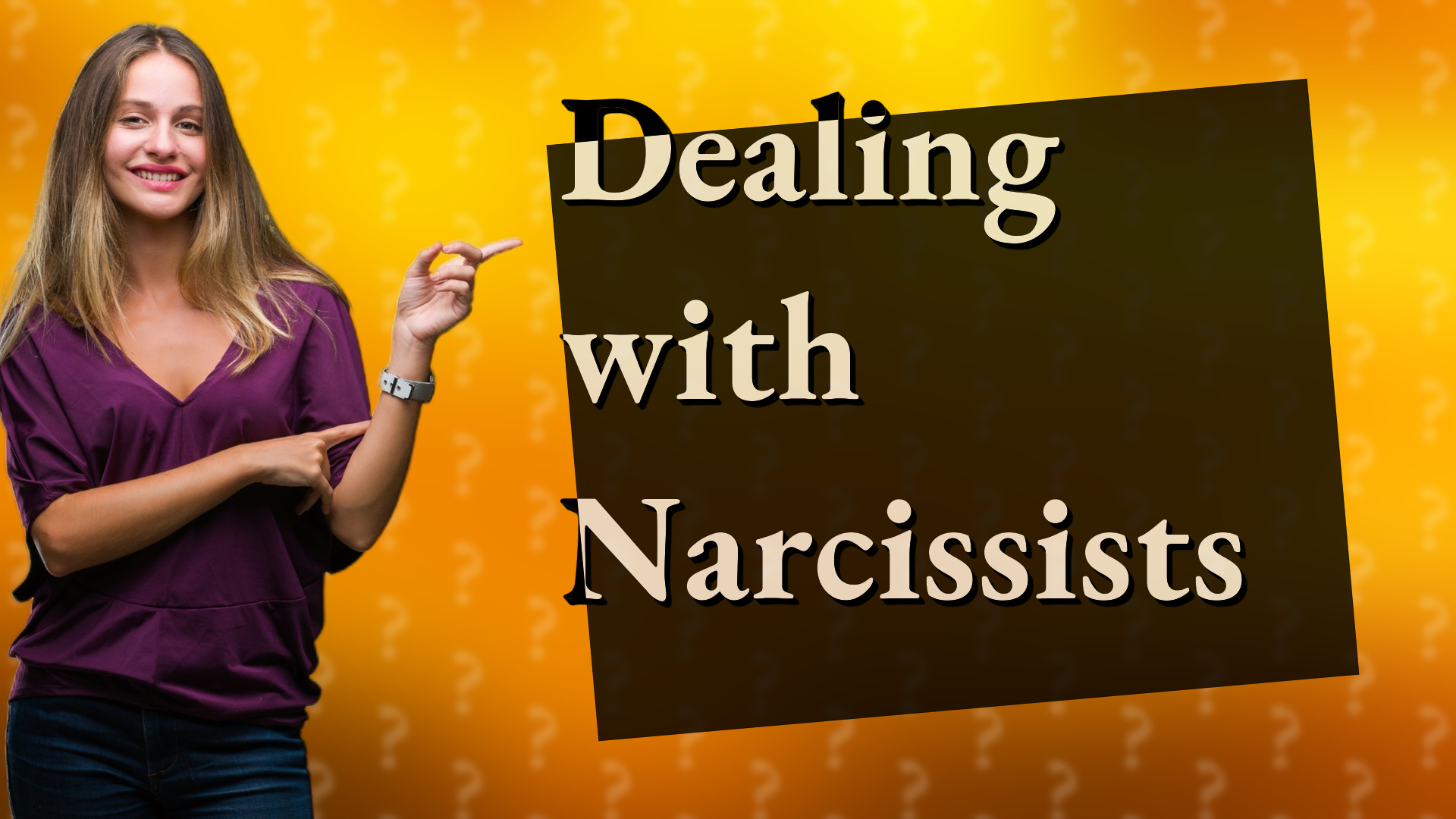 Dealing with Narcissists