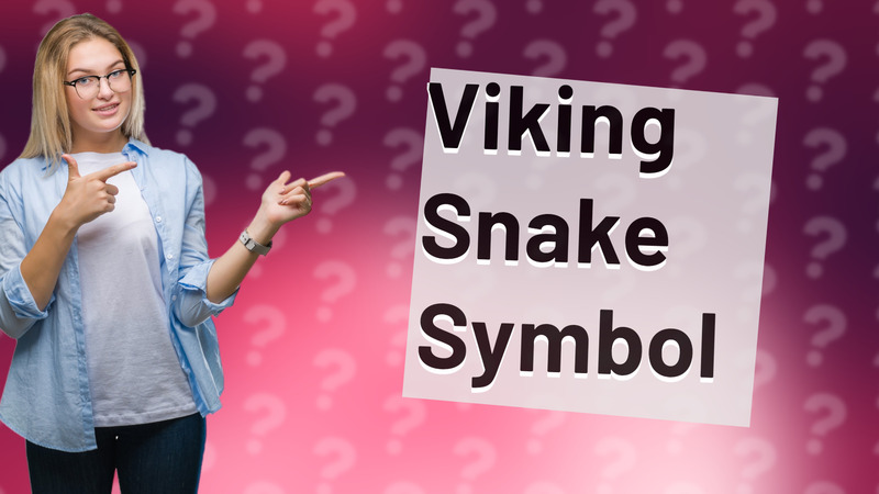 Viking Snake Symbol