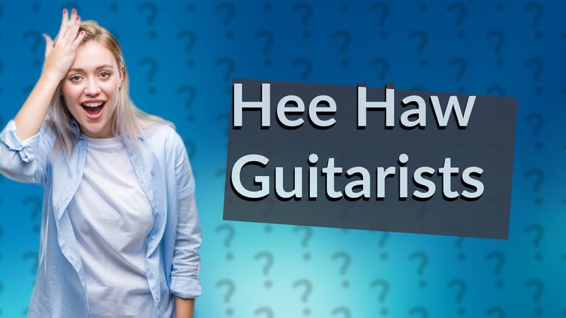 Hee Haw Guitarists