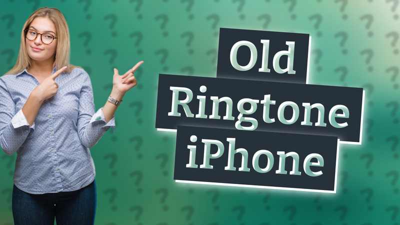 Old Ringtone iPhone