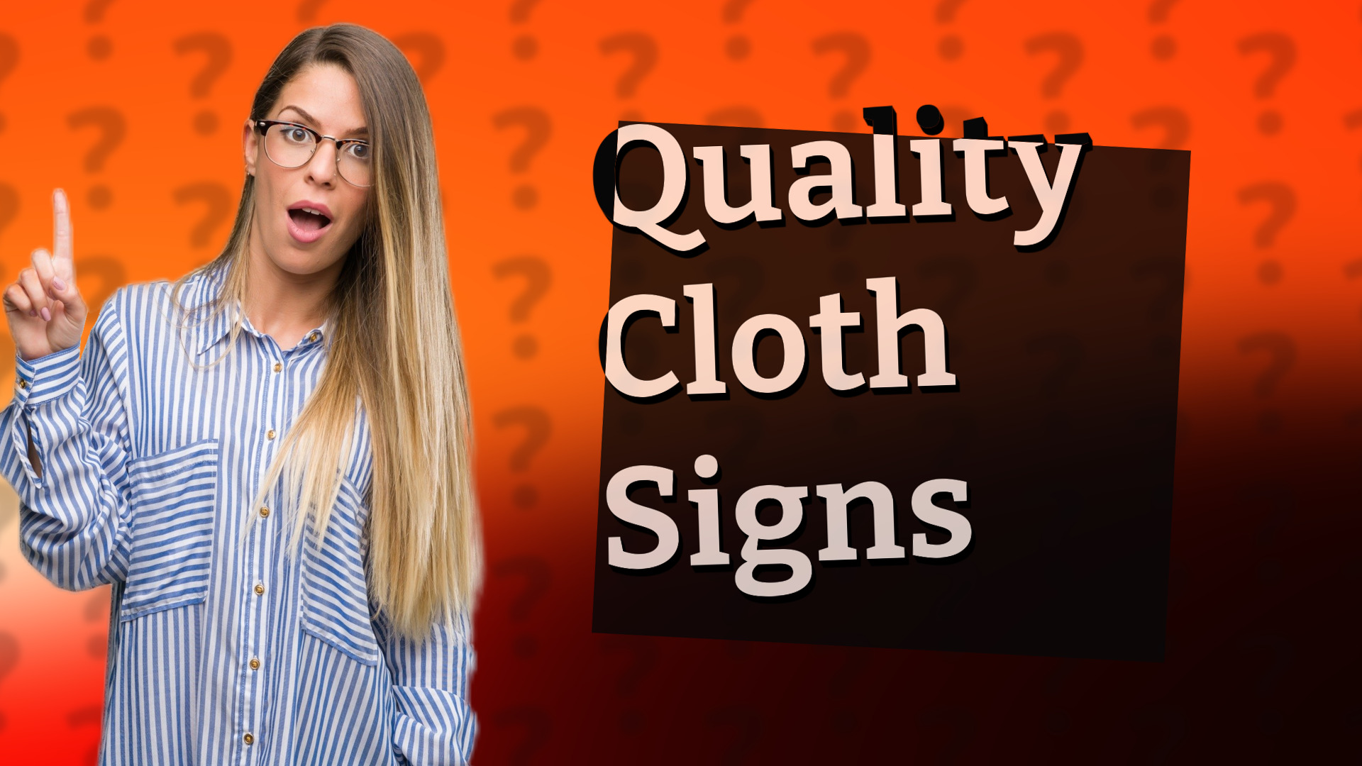 Quality Cloth Signs