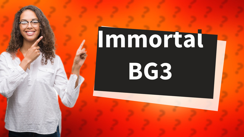 Immortal BG3