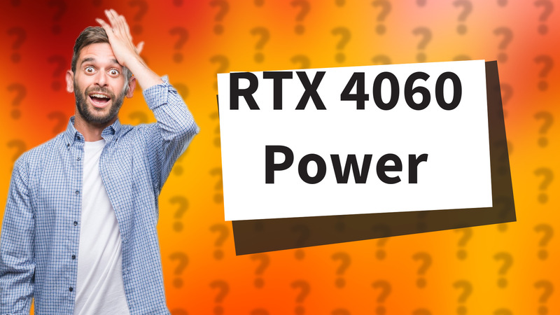 RTX 4060 Power