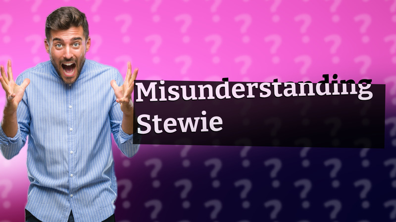 Misunderstanding Stewie