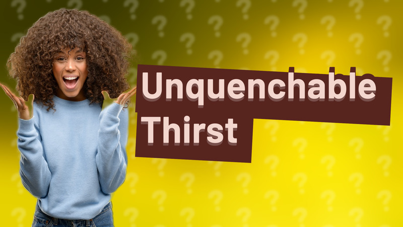 Unquenchable Thirst
