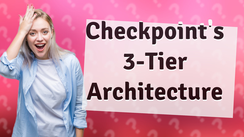 Checkpoint's 3-Tier Architecture