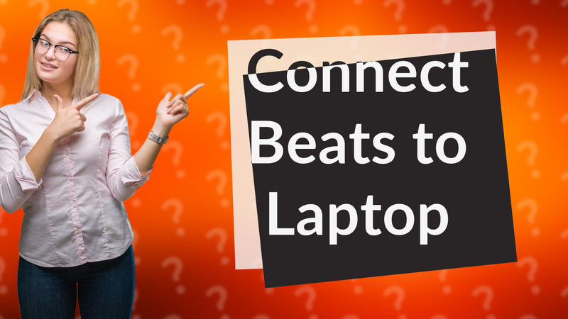 Connect Beats to Laptop