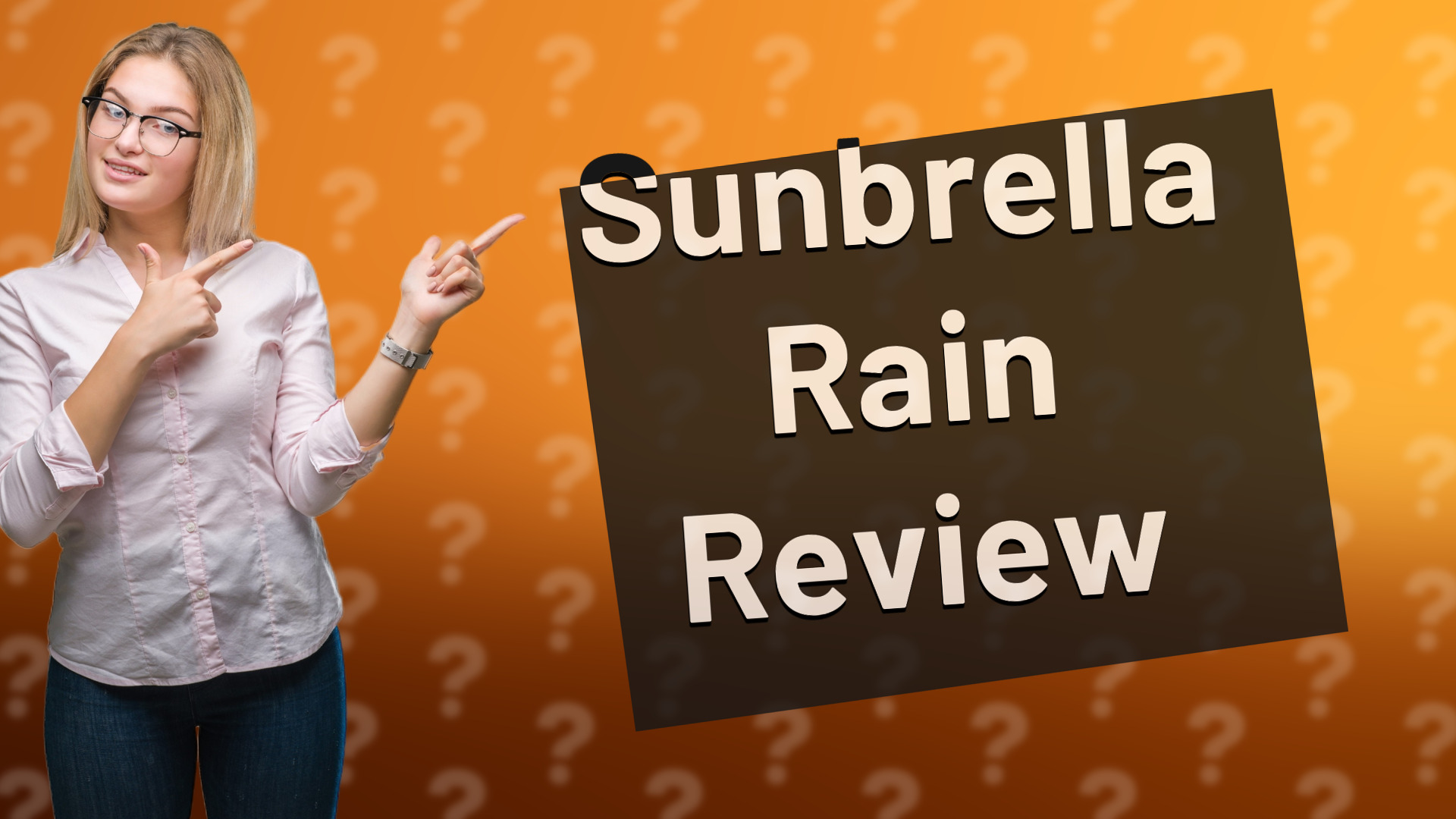Sunbrella Rain Review