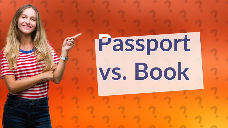Passport vs. Book
