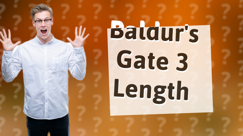 Baldur's Gate 3 Length
