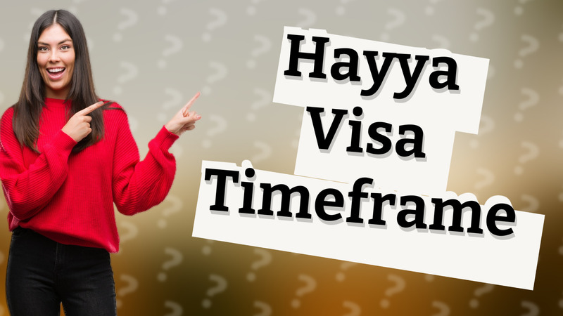 Hayya Visa Timeframe