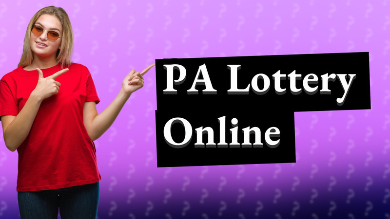 PA Lottery Online