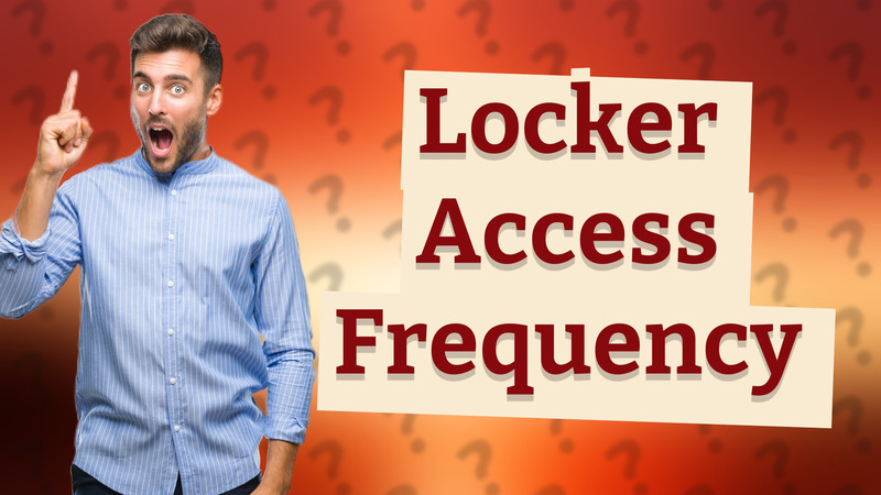 Locker Access Frequency