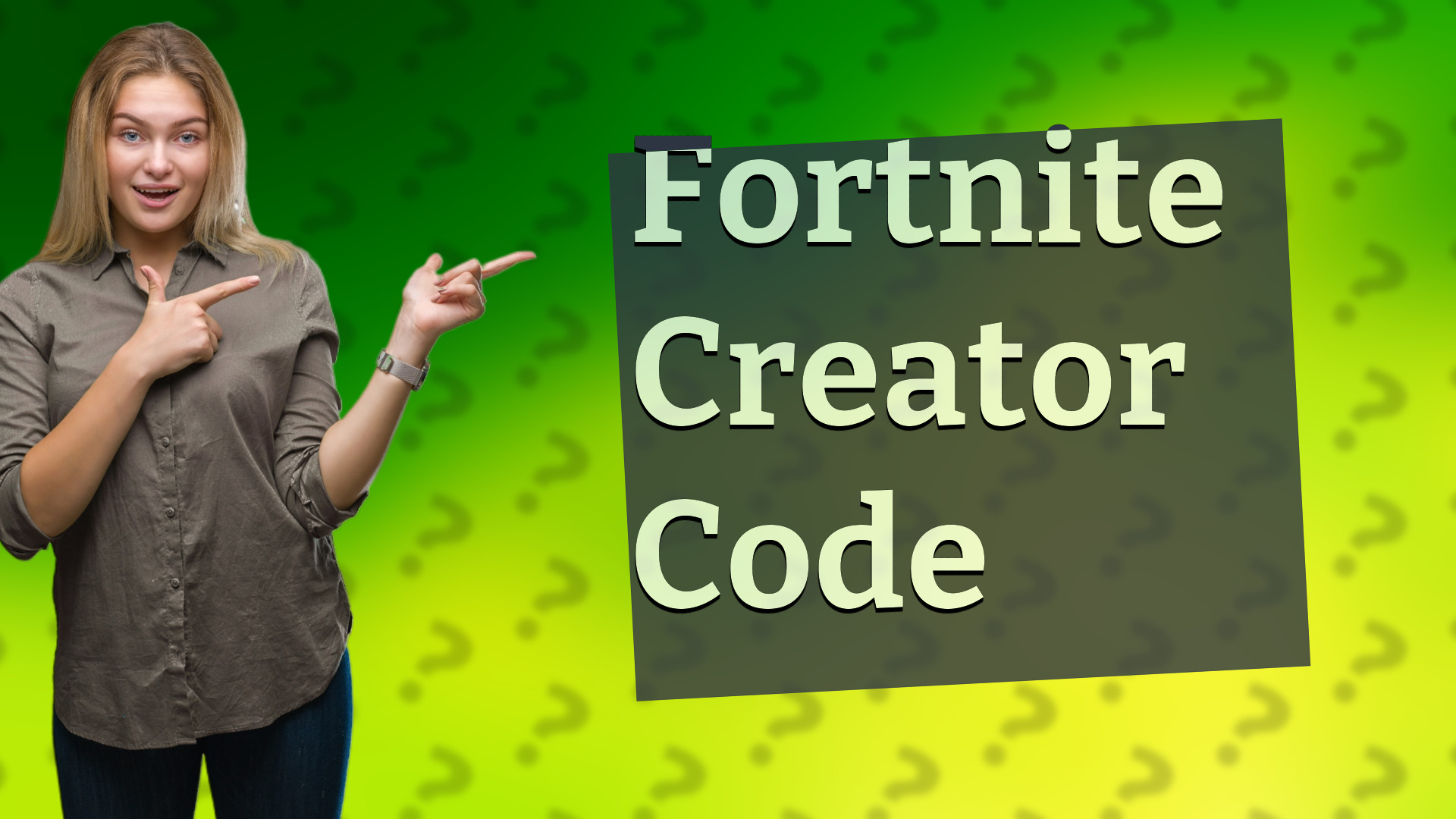 Fortnite Creator Code