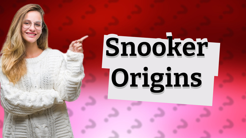 Snooker Origins