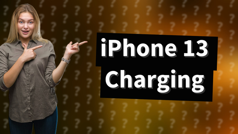 iPhone 13 Charging